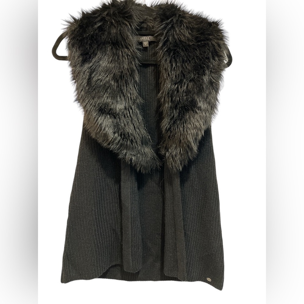 Guess Black Sweater Vest